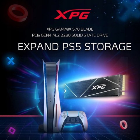 Dysk wewnętrzny SSD XPG GAMMIX S70 Blade 1TB GW FV