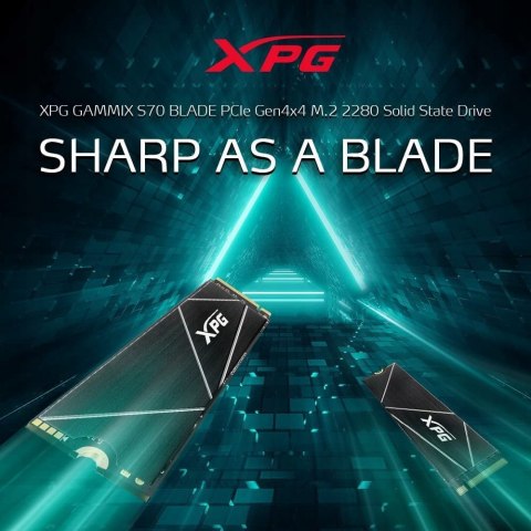 Dysk wewnętrzny SSD XPG GAMMIX S70 Blade 1TB GW FV