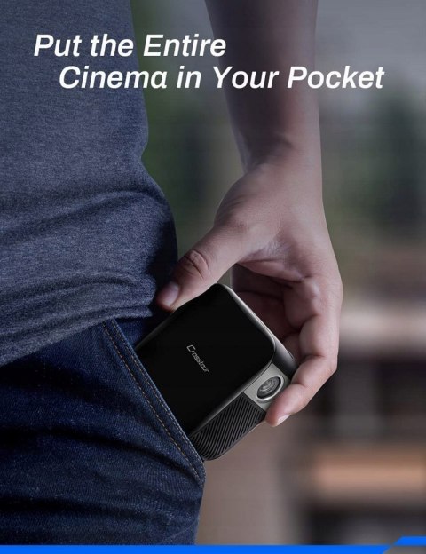 MICRO Projektor DLP Crosstour S100 2000:1 3000 mAh