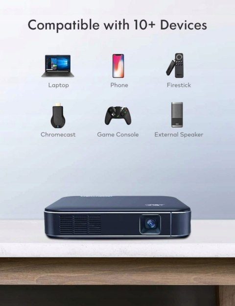 Projektor DLP Apeman M400 czarny 120LM FULL HD HIT