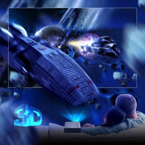 Projektor przenośny DLP Artlii Mana czarny Mega!