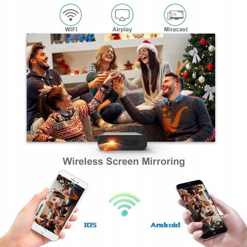 Projektor przenośny DLP Artlii Mana czarny Mega!