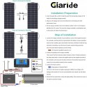 Elastyczny panel słoneczny Giaride GRD-SPB-M100