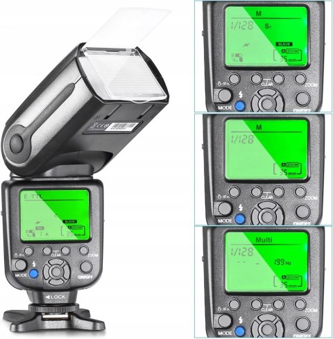 Lampa błyskowa z LCD Neewer NW-565EX do Canon HIT