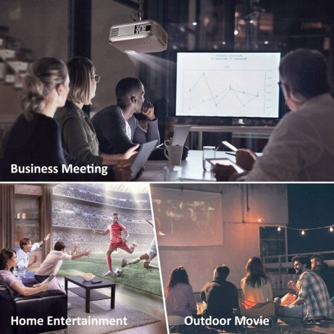 Projektor HUREMER UK76 NATYWNE FULL HD WALIZKA!!!