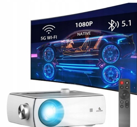 PROJEKTOR HD BLUETOOTH NEXIGO PJ10 WIFI HDMI, USB