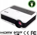 PROJEKTOR LED EUG X88+ 1080p 3600 LUM Full HD