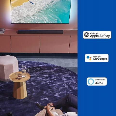 SOUNDBAR PHILIPS TAB8805/10 3.1 400W BT WIFI HIT!