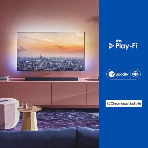 SOUNDBAR PHILIPS TAB8805/10 3.1 400W BT WIFI HIT!