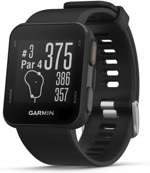 Garmin Approach S10 zegarek sportowy CZARNY