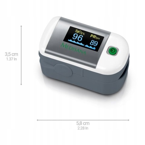 Pulsoksymetr napalcowy Medisana PM100 biały OKAZJA