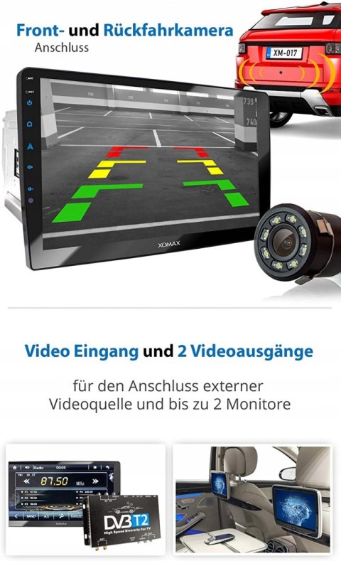 RADIO SAMOCHODOWE XOMAX XM-2DN1005 DVD USB HIT!