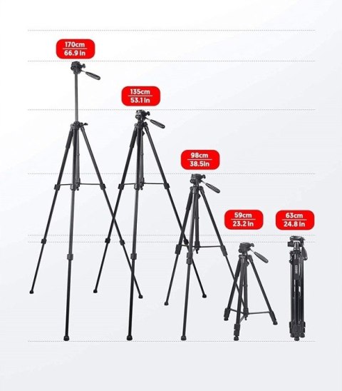 Statyw Tripod Aparat Kamera ESDDI 170cm TP-35